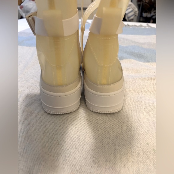 Nike Air Force 1 Sage Lux Hi Phantom (Pale Yellow) Boots Translucent Fun 8.5 - Picture 5 of 13